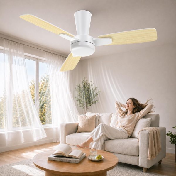 MEFINE ceiling fan size and finish guide